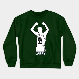 Larry Bird Retro Fan Art Crewneck Sweatshirt